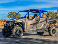 roll cage for polaris general 4 seater installed on polaris general 4 seat 