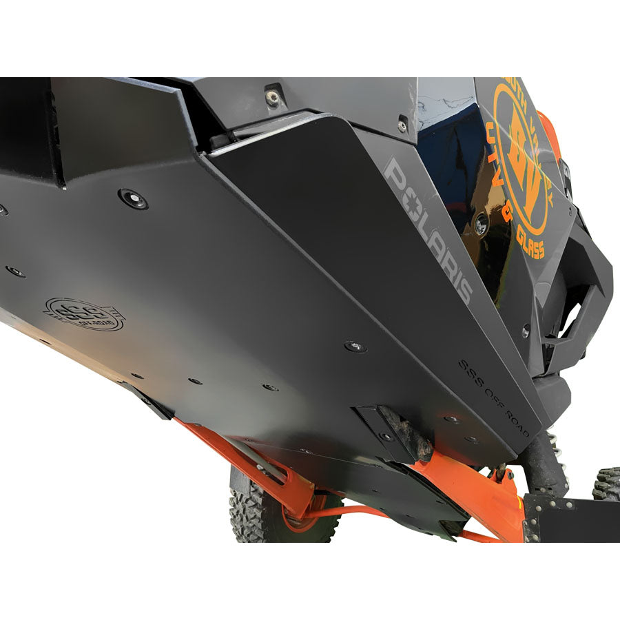 Rock Sliders - Single Piece  |  UHMW  |  Polaris RZR Pro R