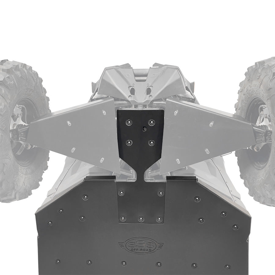 Skid Plate   |  Premium 3-Piece  |  UHMW  |   Can-Am Maverick X3 Max