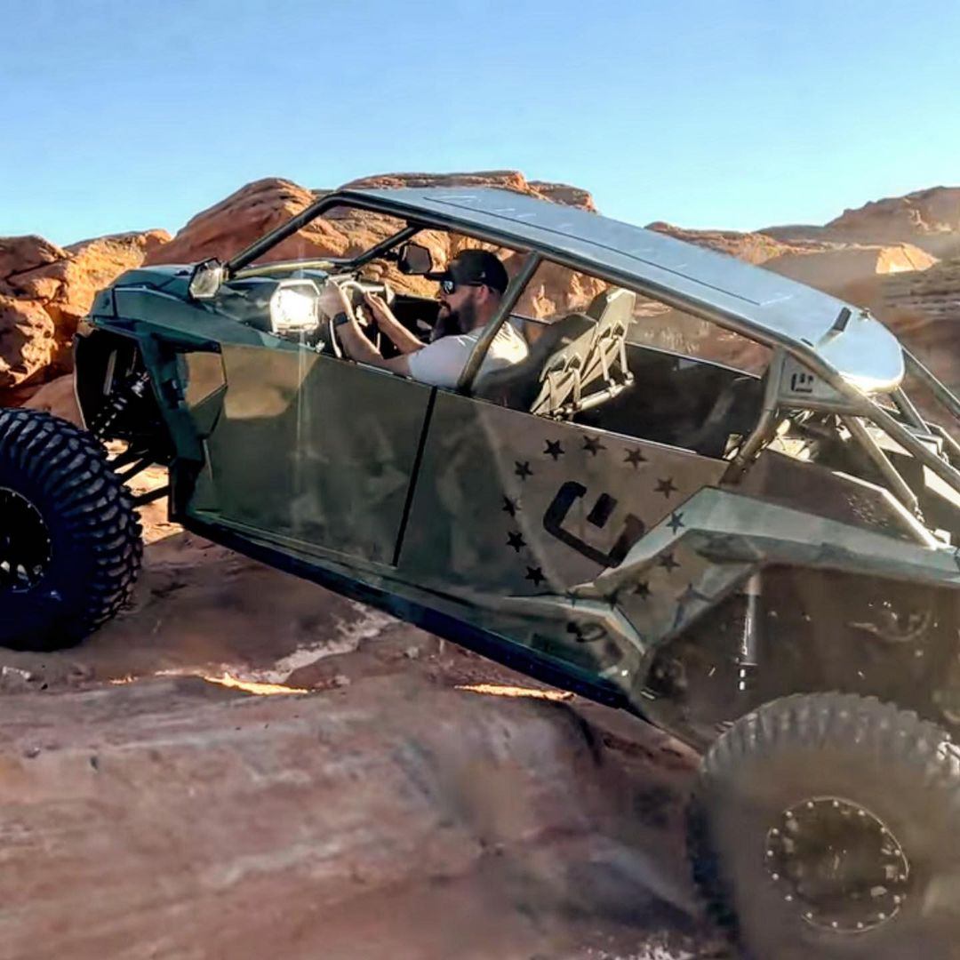 Polaris Off Camber Roll Cage | RZR XP1000, XP Turbo, Turbo S 4-Seat